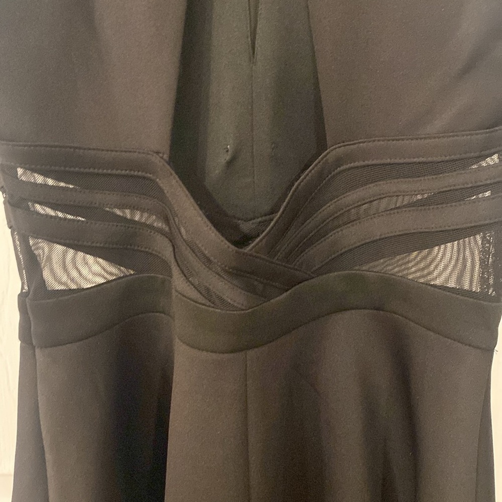 RESERVED Morgan and Company high neck fit and flare dress- 5 - Picture 11 of 14